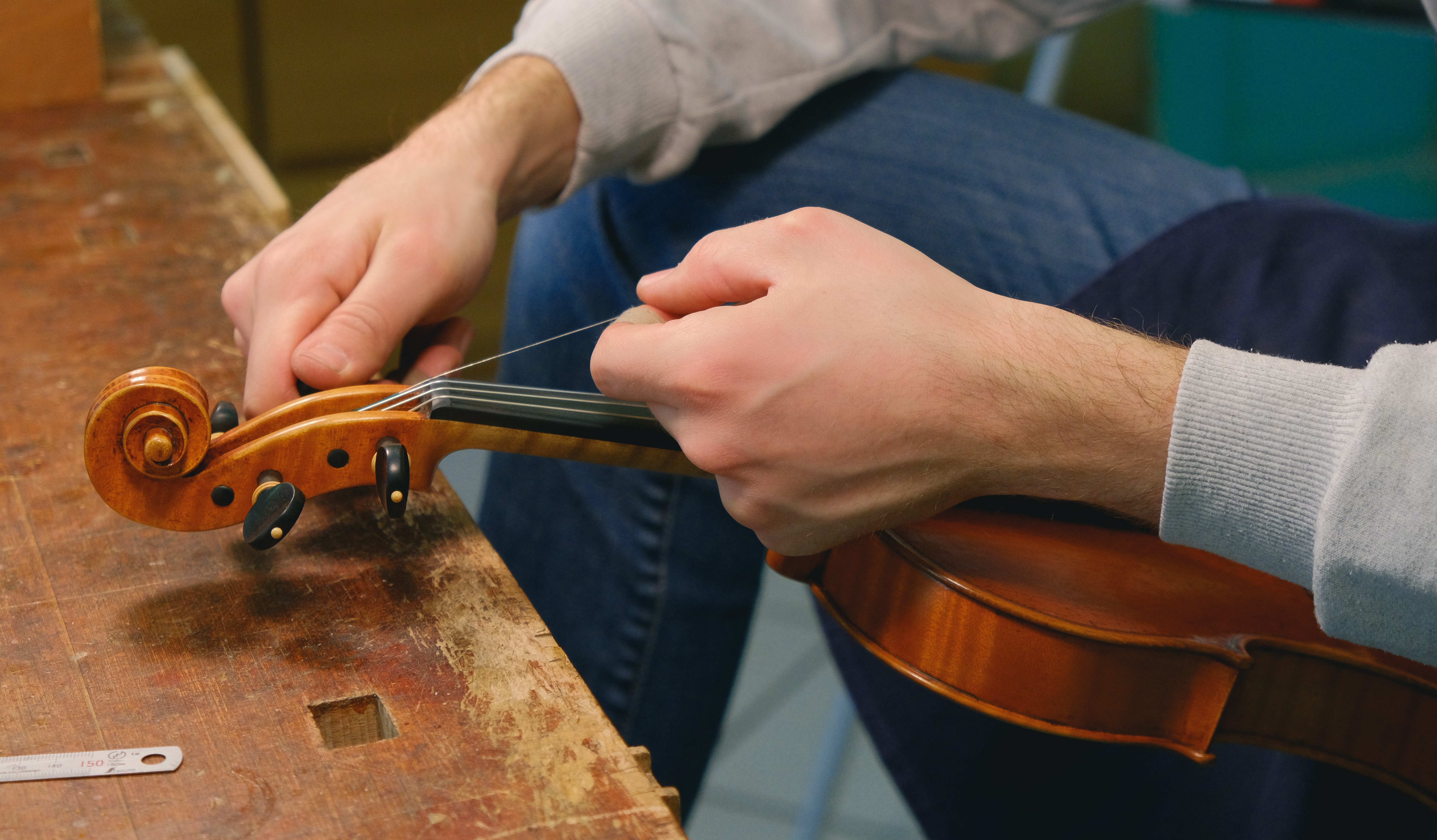 Edgar’s Online Violinmaking Academy Set up course