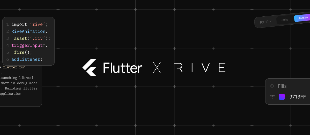 rive flutter logo