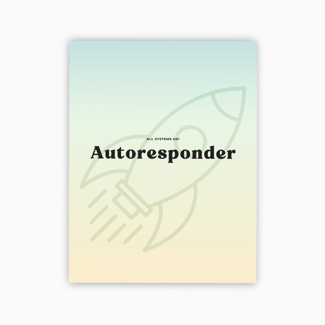 Autoresponder Template