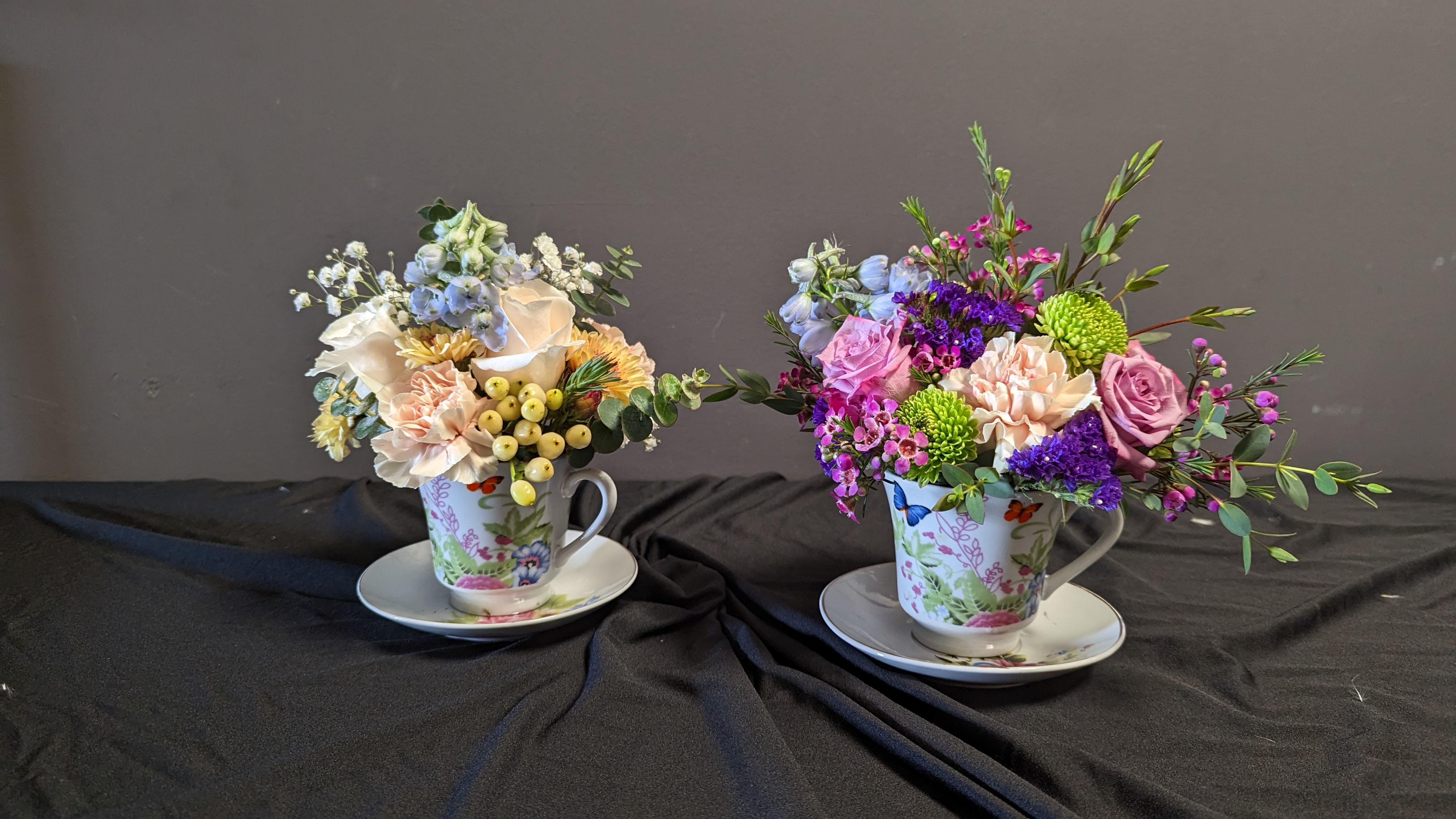Flower Teacups