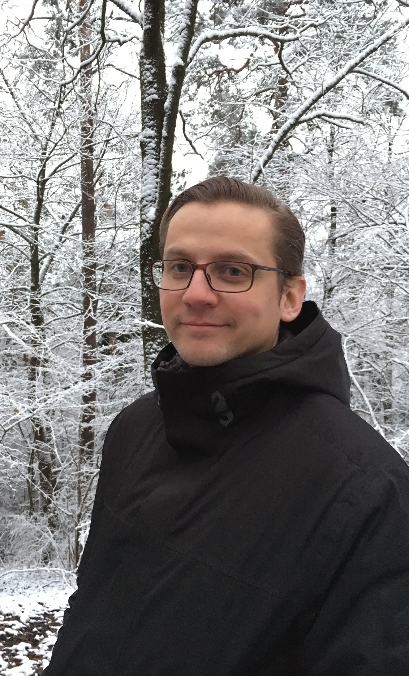 Picture of author of the course Matas Ubarevicius in winter