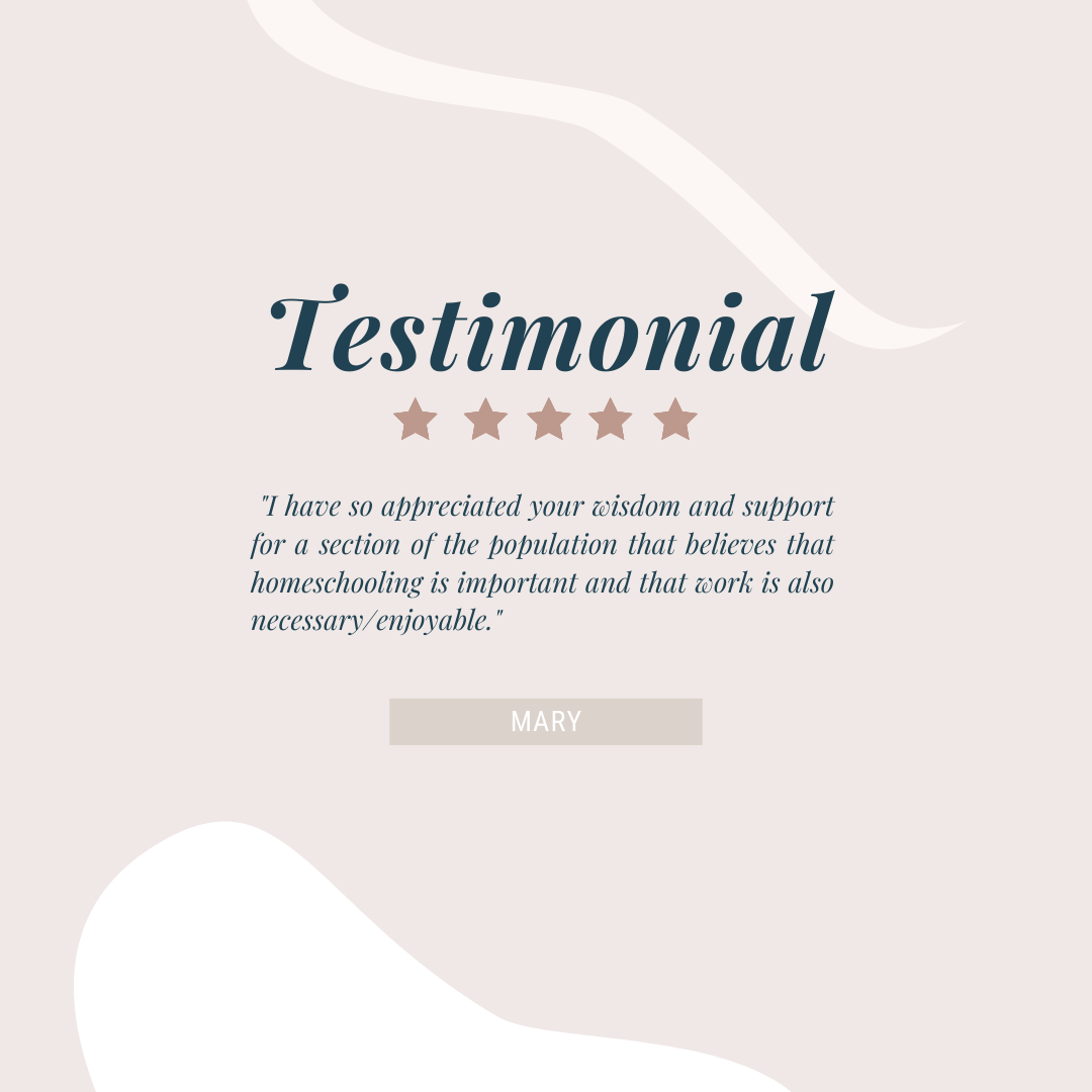 Testimonial from Mary