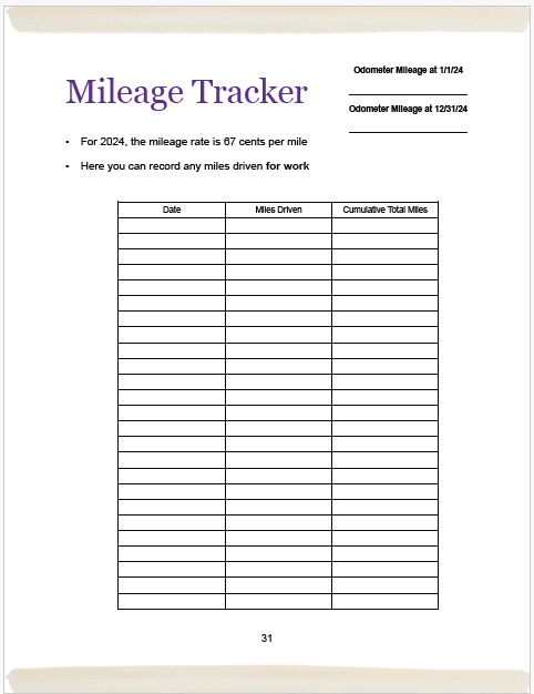 mileage Tracker