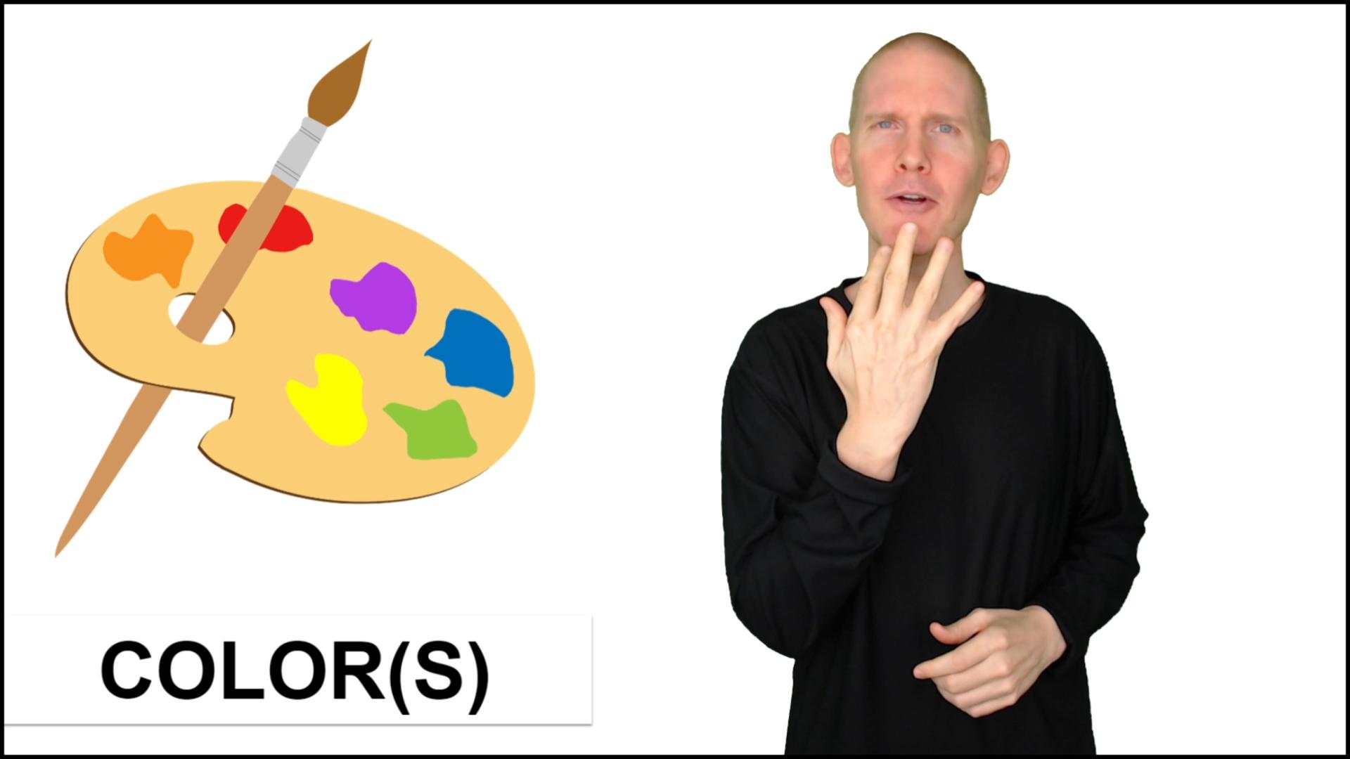 ASL Colors & Nouns + Q&A American Sign Language Able Lingo