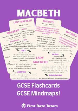 Macbeth GCSE Mindmap & Flashcards