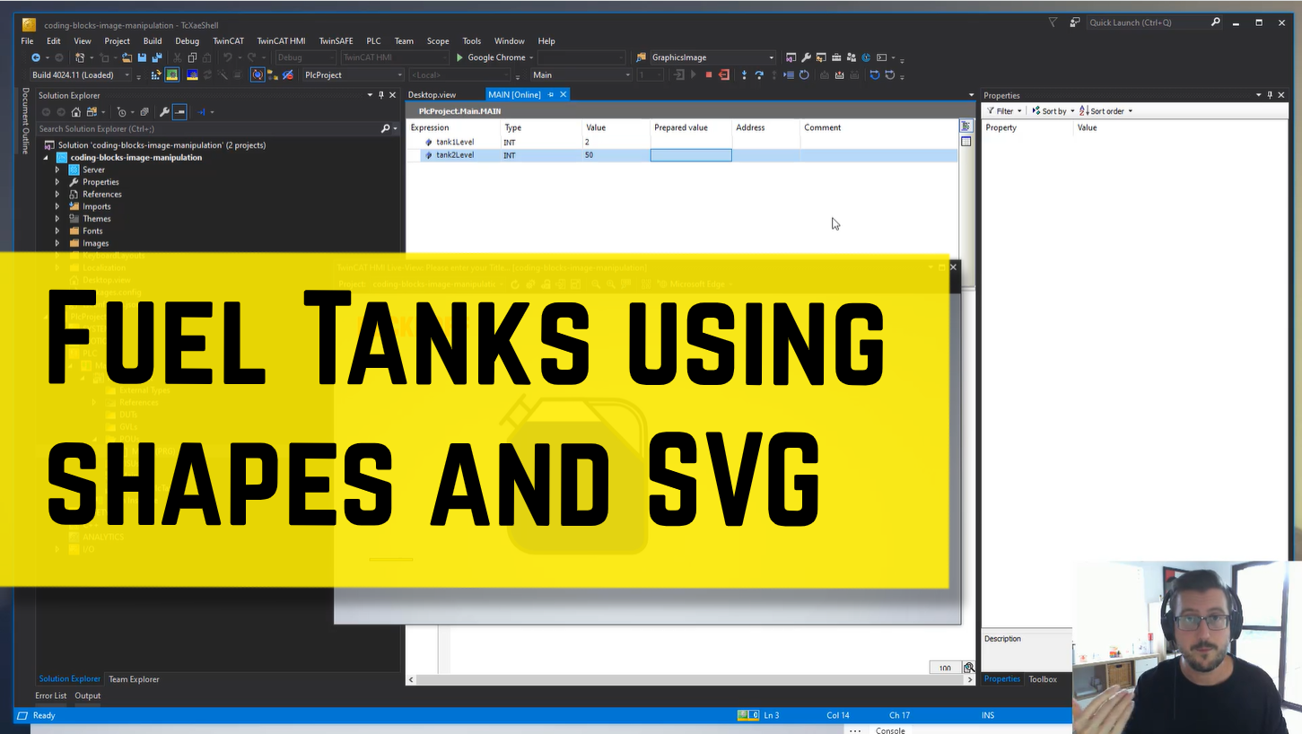 Fuel Tanks using shapes and SVG