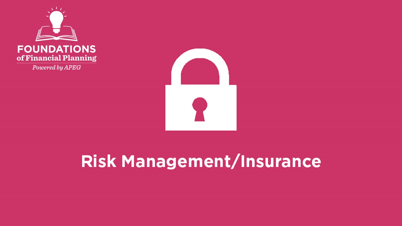 APEG Risk Management Single Topic Course