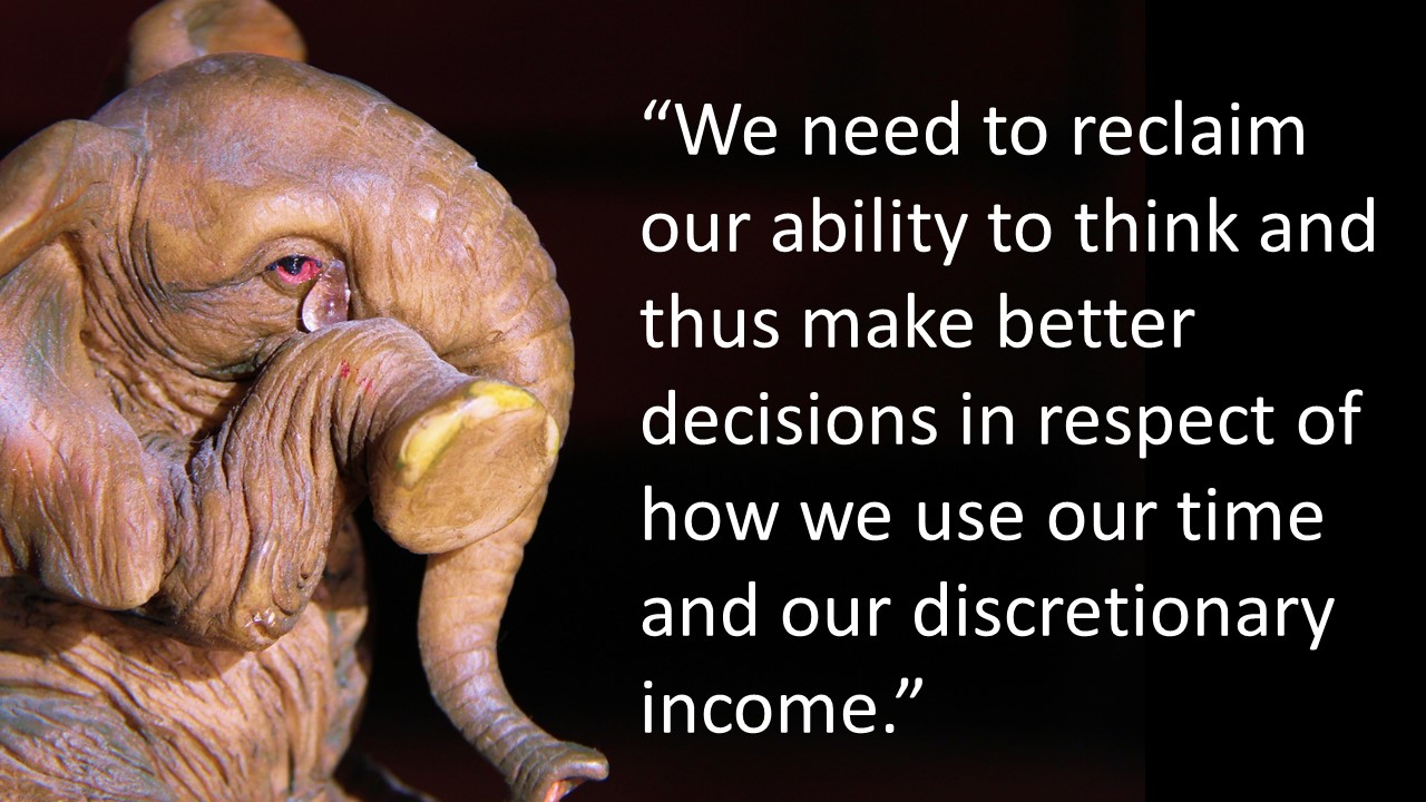 Sustainability goal: ‘Dumb decisions neutral’ by 20xx