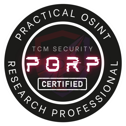 PORP badge