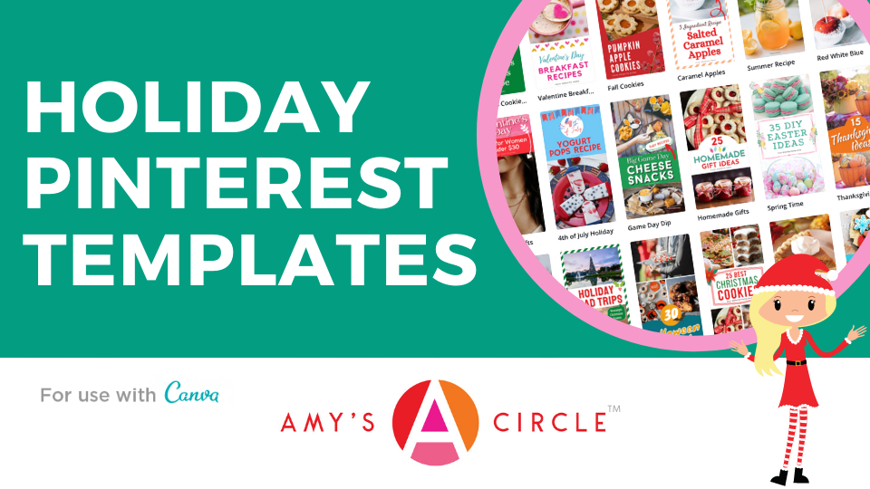 Amy Locurto Holiday Pinterest Templates