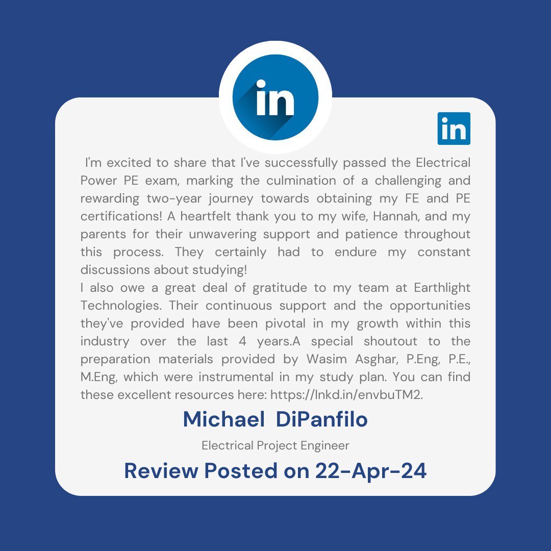 linkedIn testimonial