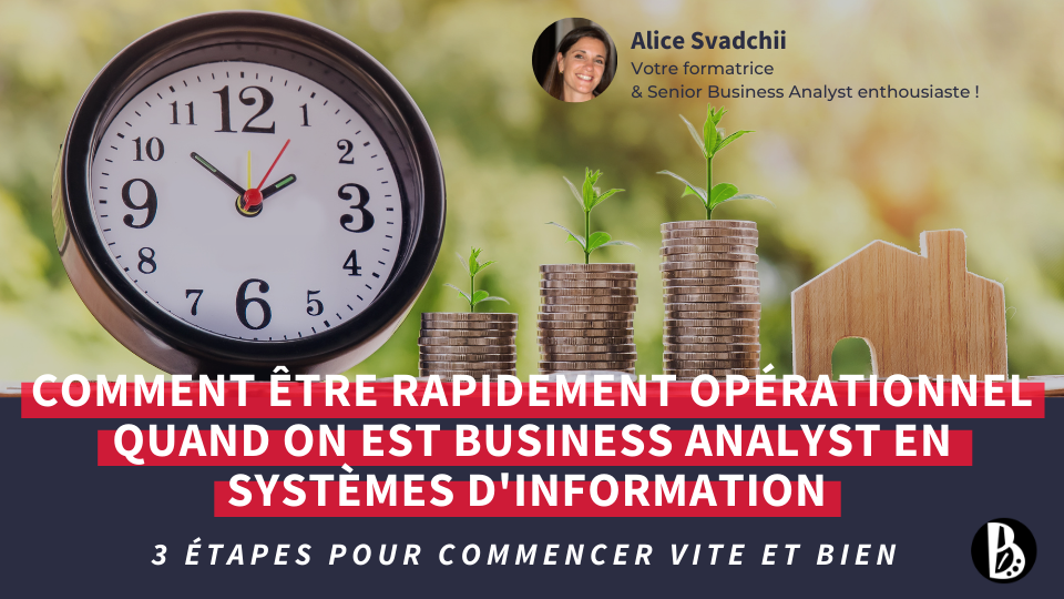 Comment être rapidement opérationnel quand on est Business Analyst en S.I.
