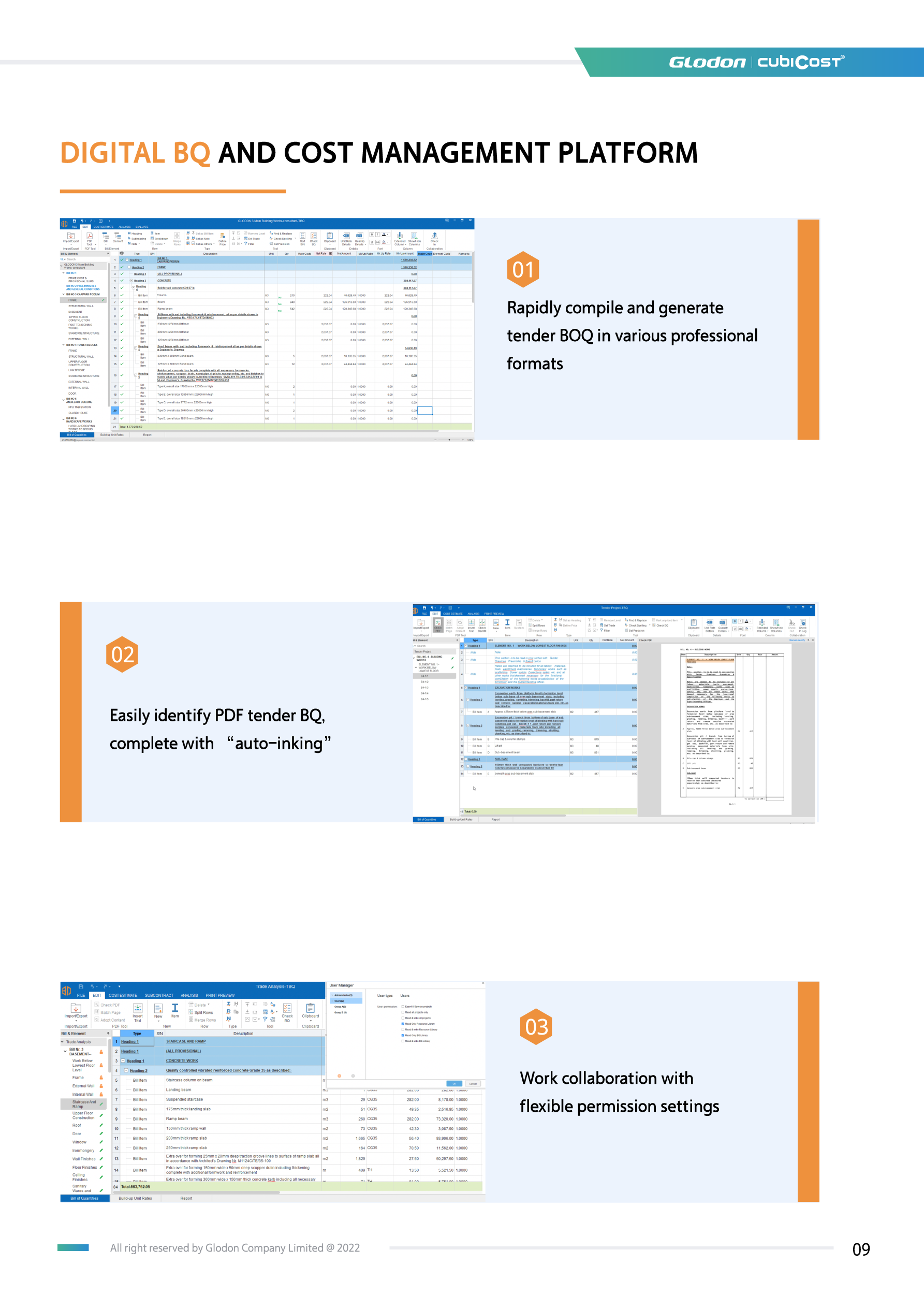 Glodon Cubicost 5D BIM-Product Brochure-Page10