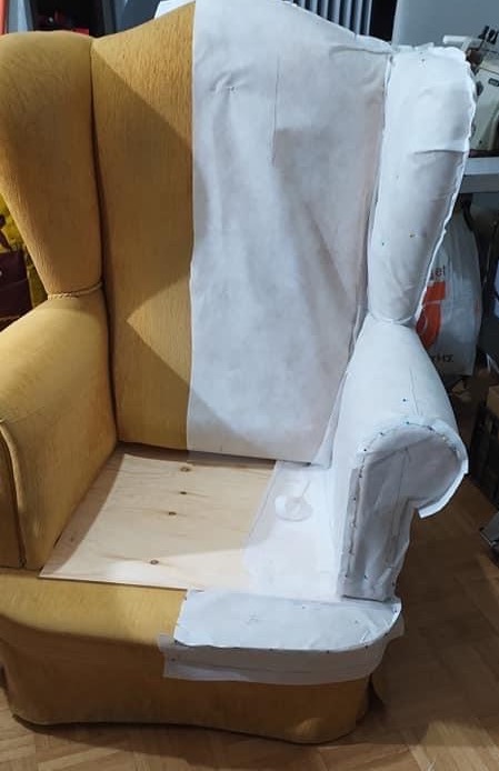 how to make an easy fitting slipcover