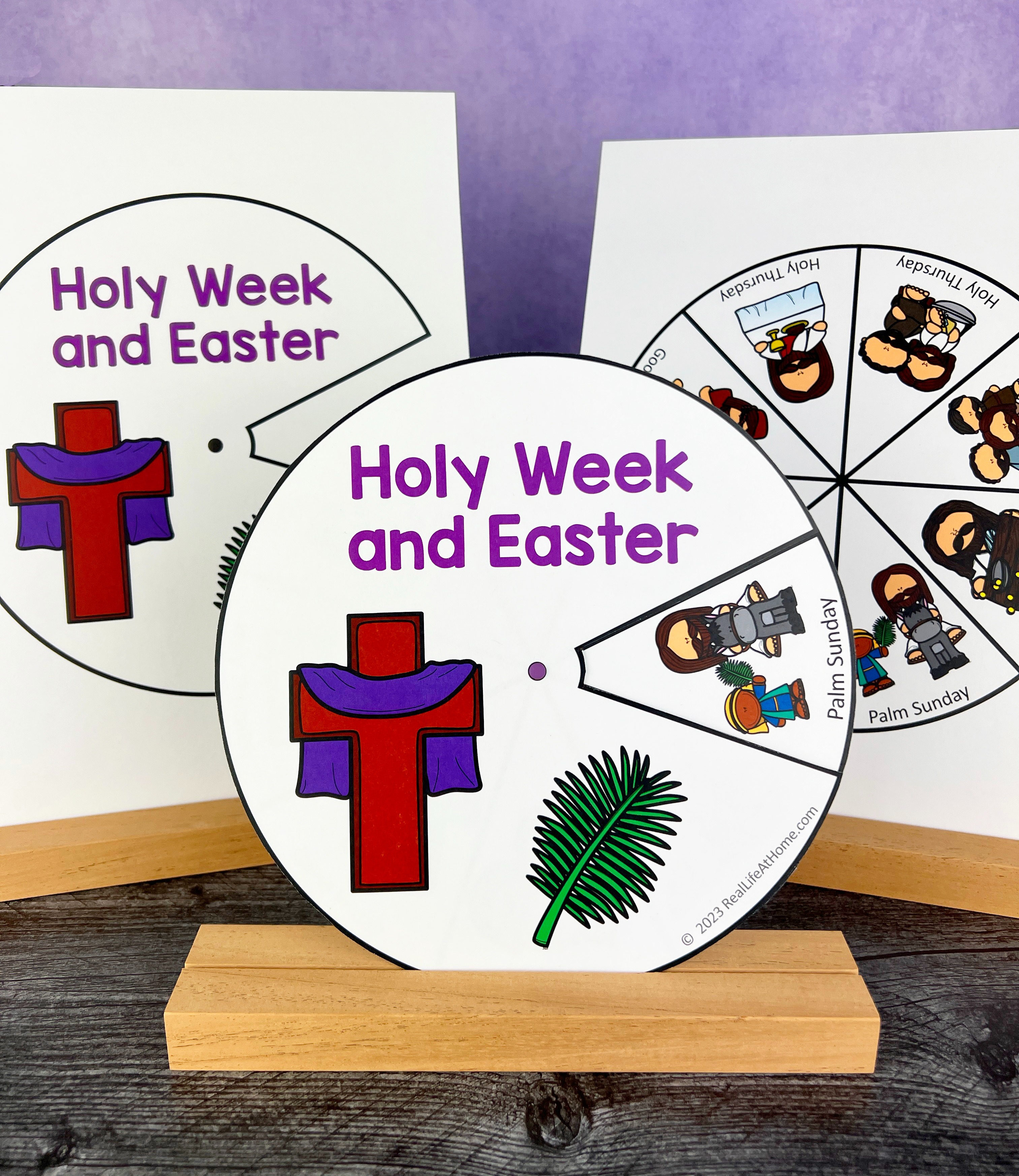 Holy Week and Easter Activity Wheel