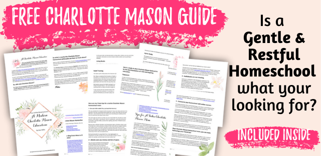 Free Charlotte Mason Inspired Guide