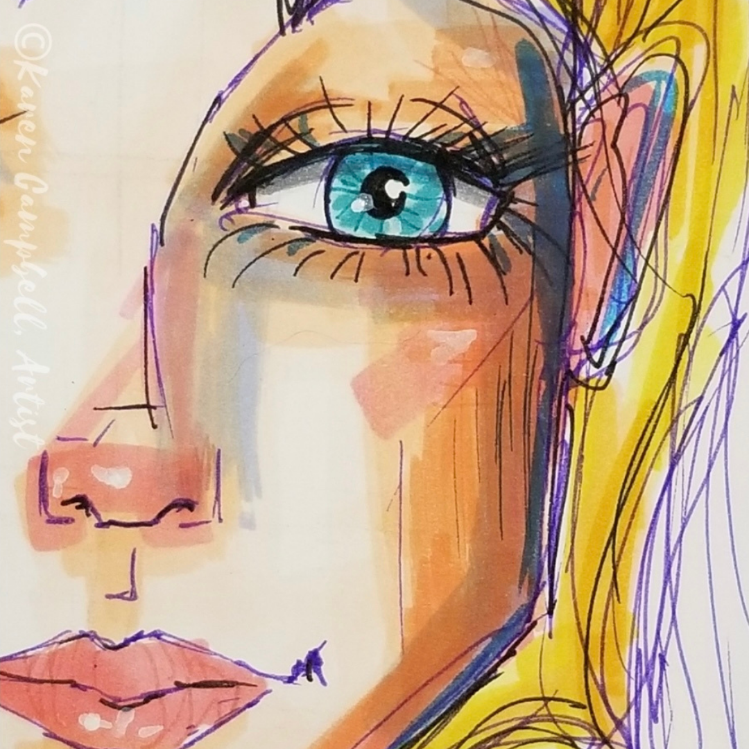 The BEST Fashion Illustration Sketches to Try if You're a Beginner - KAREN  CAMPBELL, ARTIST