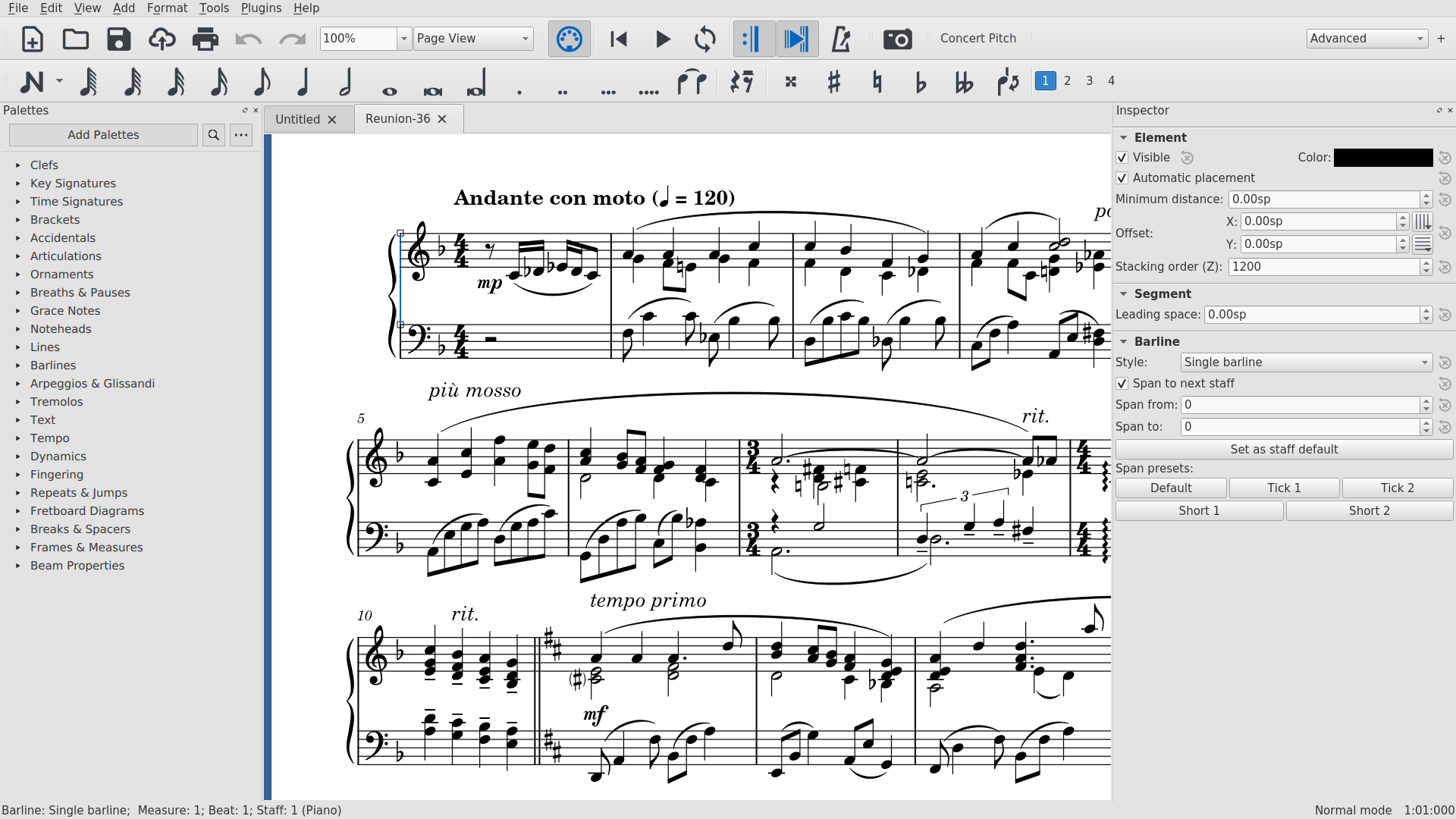 What's new in MuseScore 2