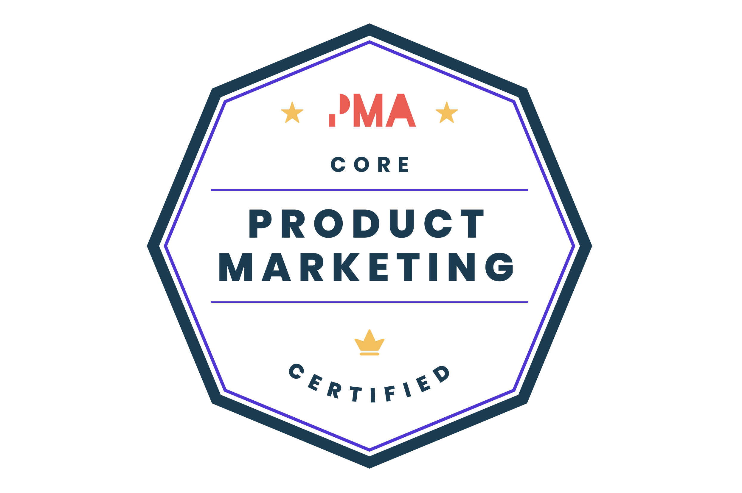 Product Marketing Certified: Core badge