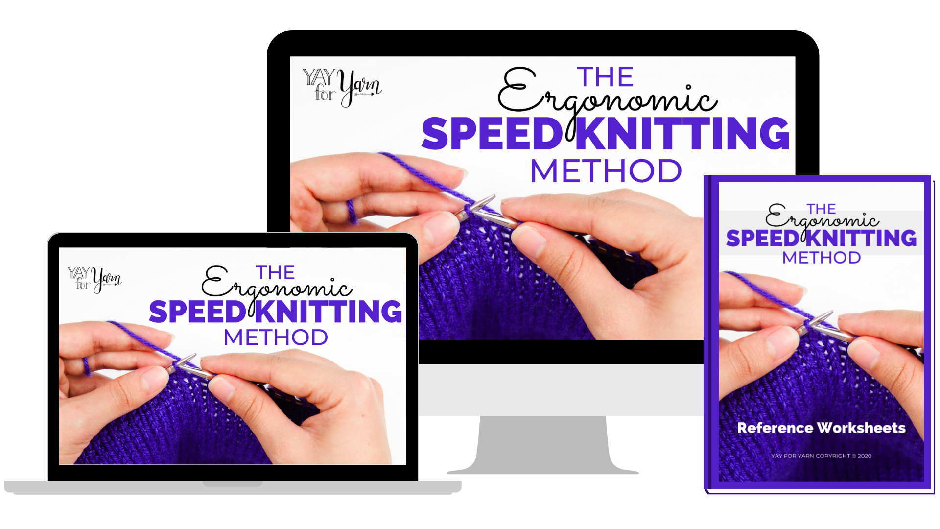 The Ergonomic Speed Knitting Method Yay For Yarn