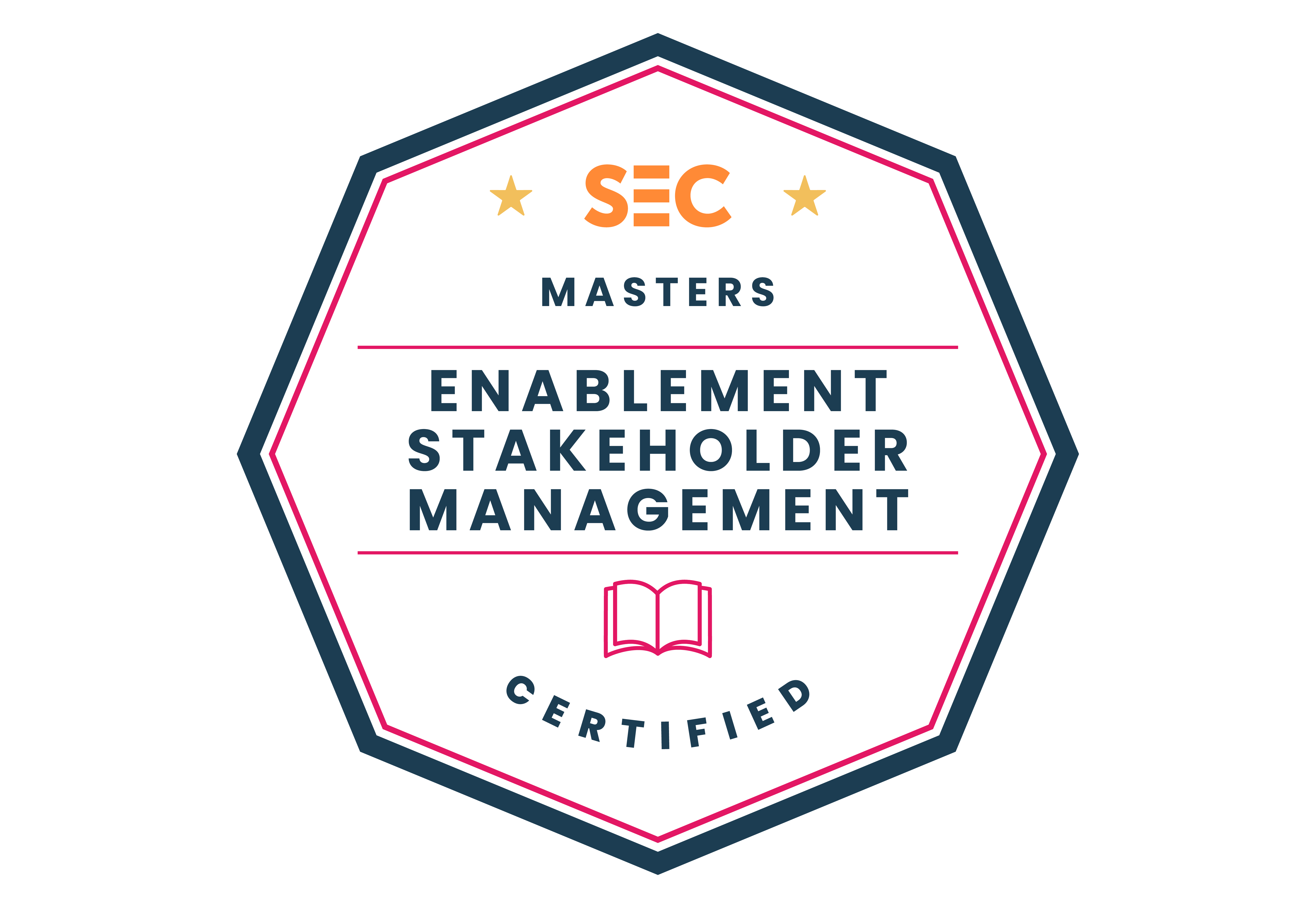 Enablement Stakeholder Management Certified | Masters badge