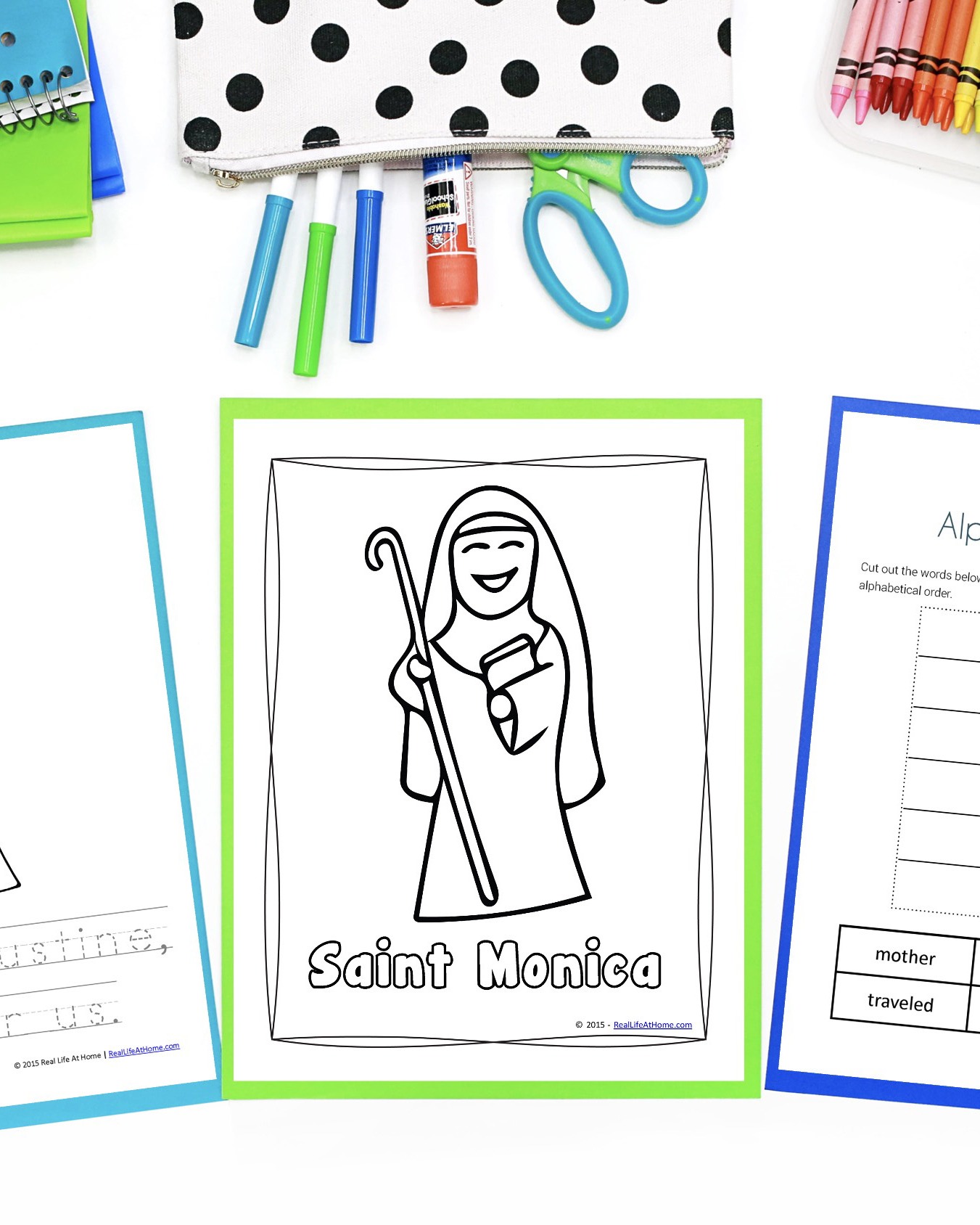 Catholic Icing Monthly Pack Kids Printables