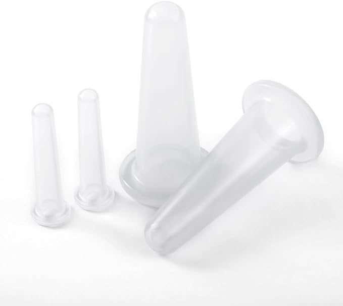 4PCS TRANSPARENT MASSAGE CUPPING SET