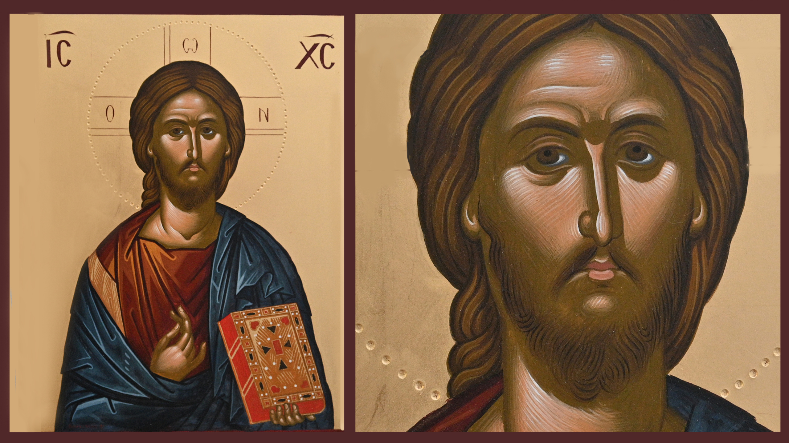 How to paint a Byzantine Icon Painting The Light