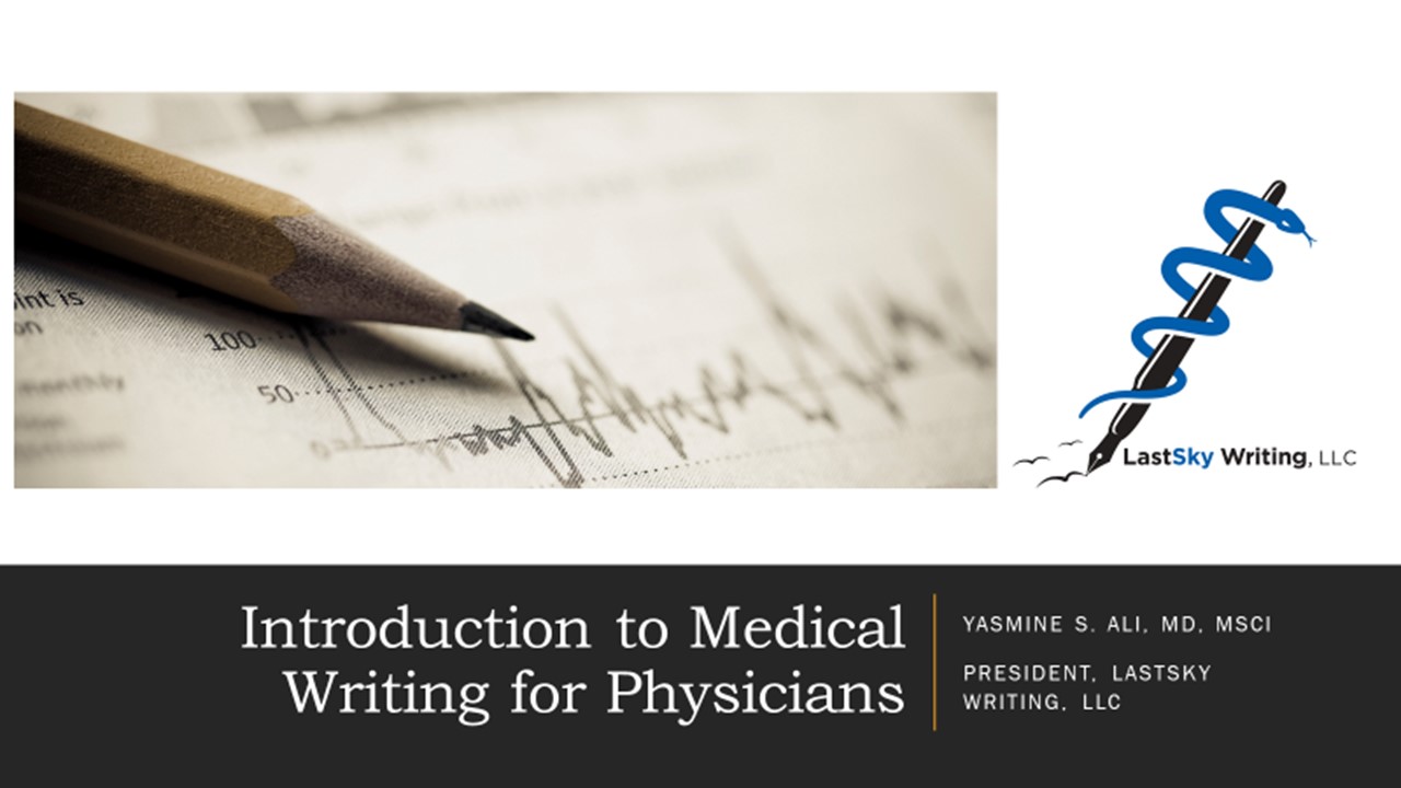 Introduction to Medical Writing course for physicians