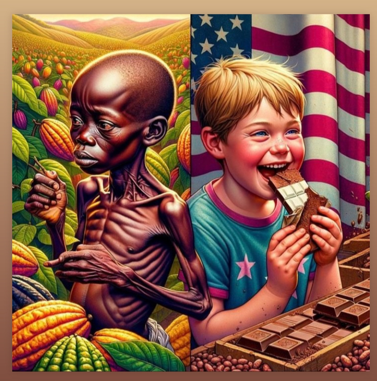 Slave-Free Chocolate Cocoa