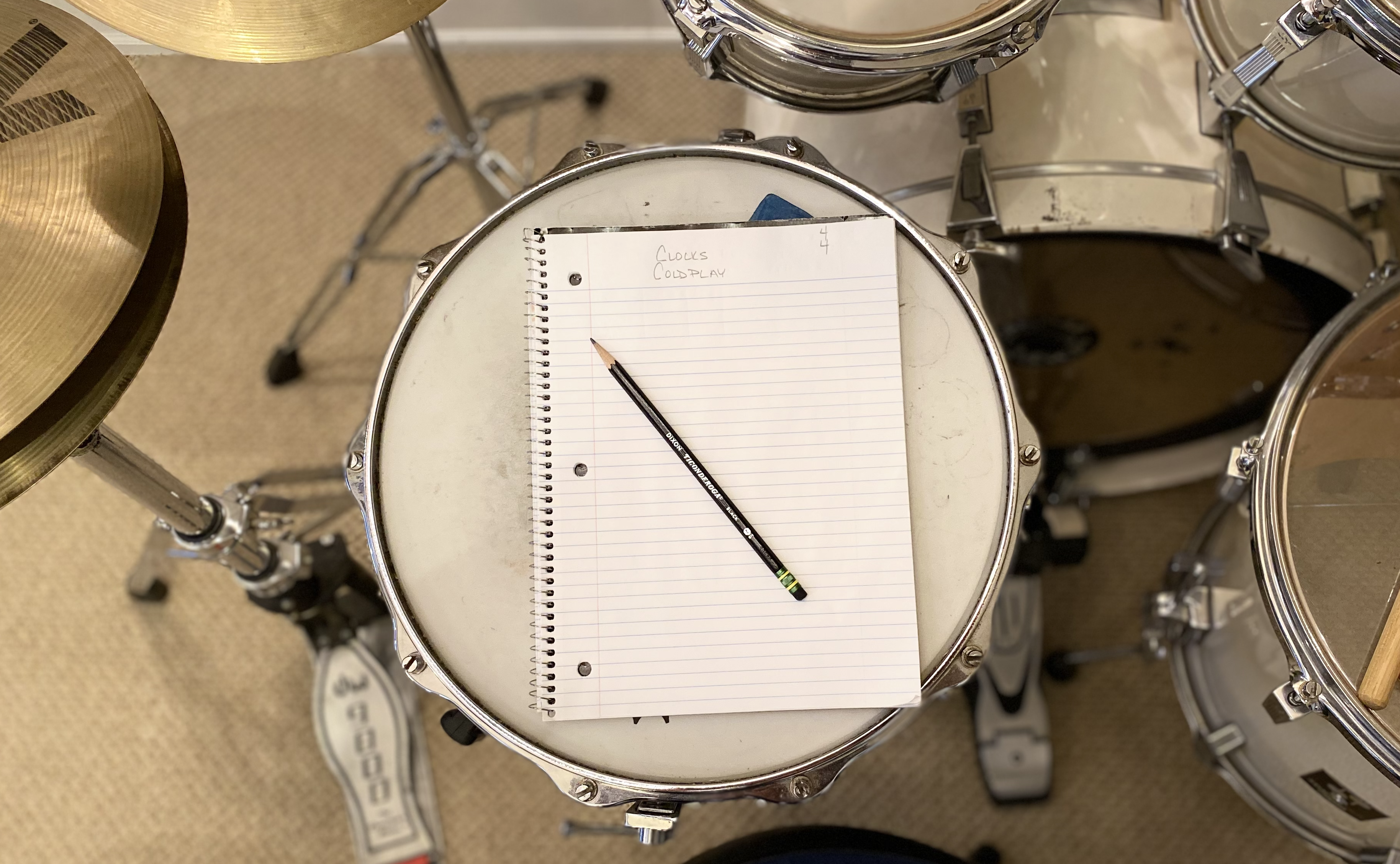 How to Write a drum chart