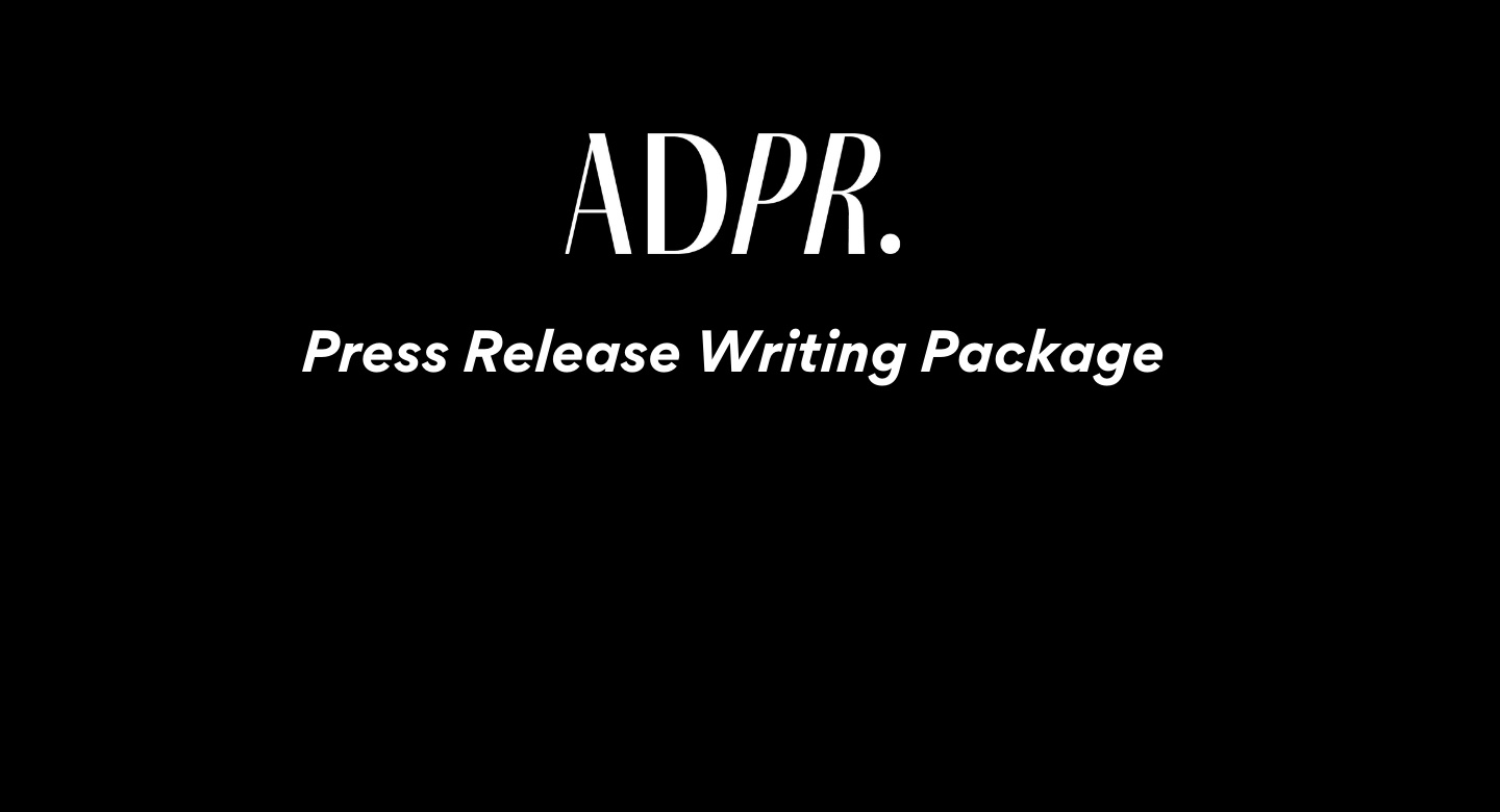 Press Release Writing Package