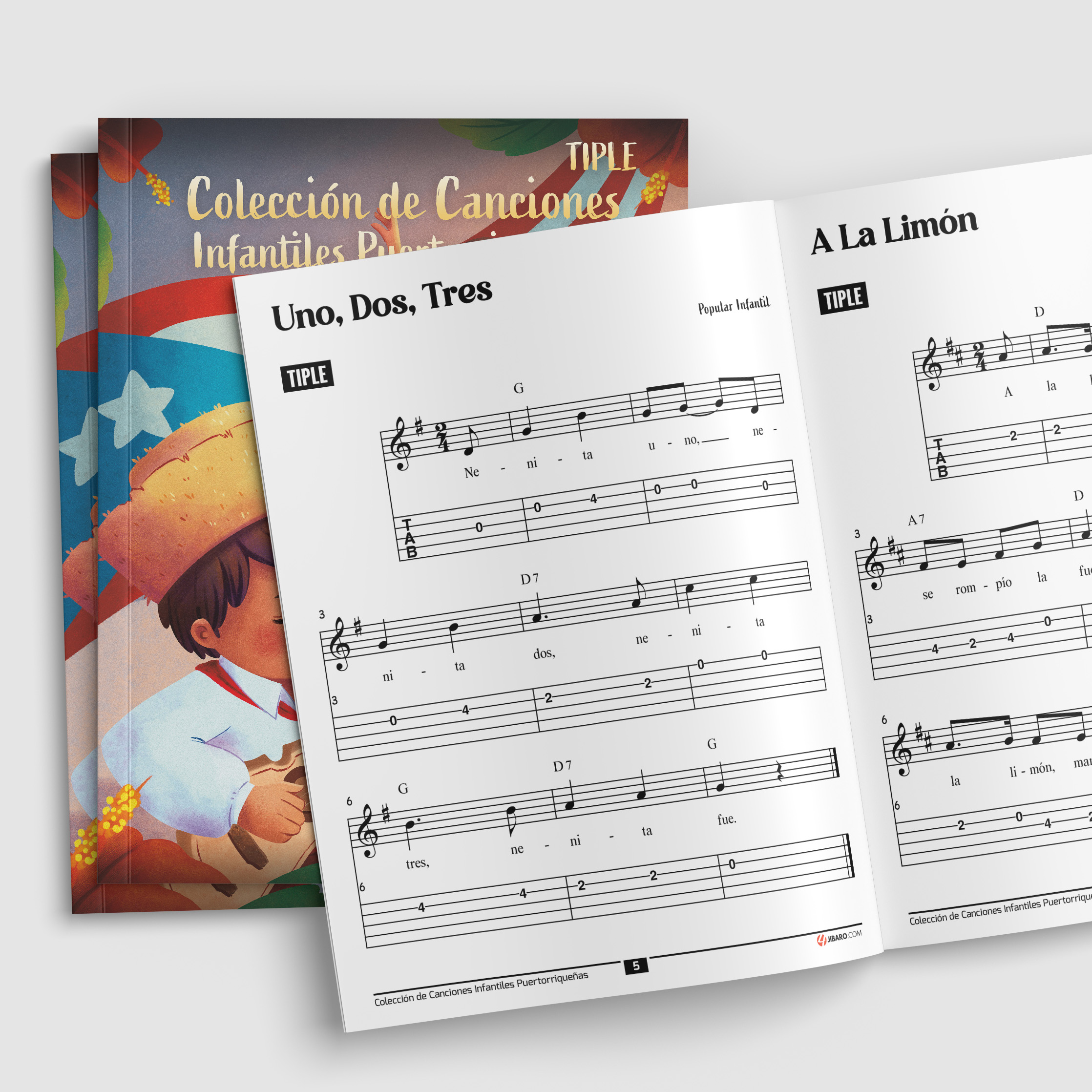 Colección de Canciones Infantiles Puertorriqueña: Clásicos de la Música Infantil Boricua para Cuatro Puertorriqueño