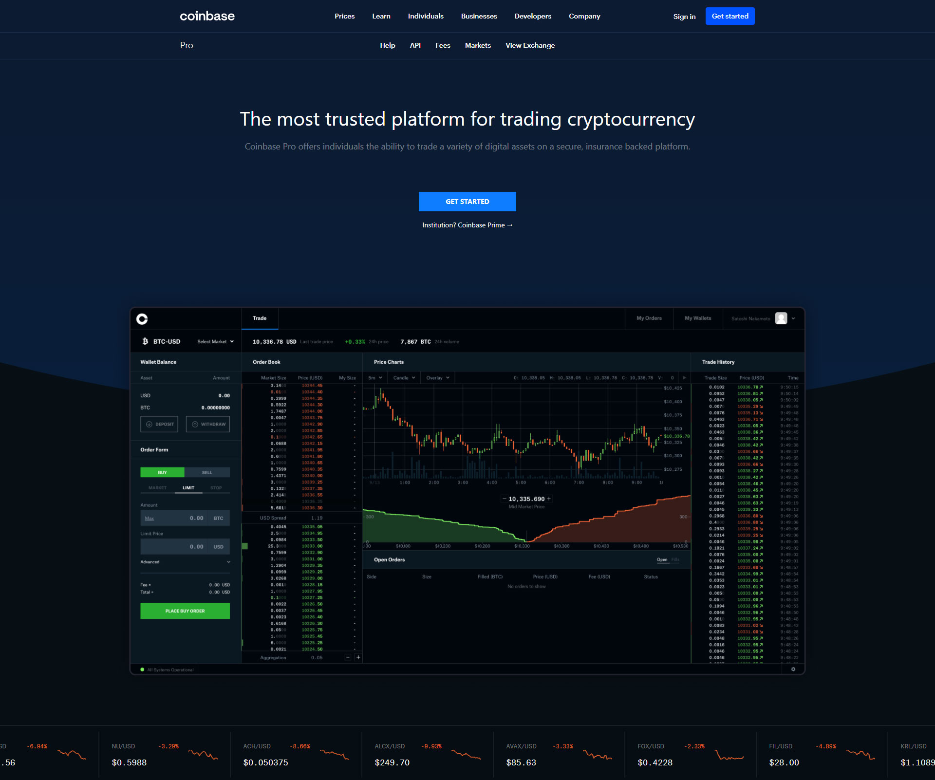 Coinbase Pro Login | Digital Asset Exchange