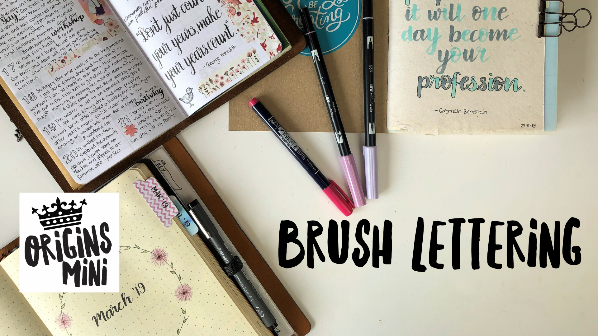 Brush Lettering Course