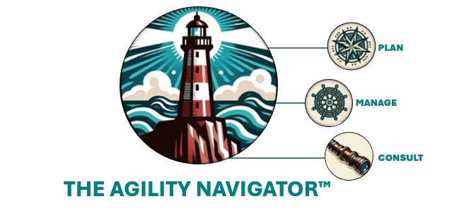 LIGHTHOUSE LOGO WITH OTHER NAUTICAL IMAGES