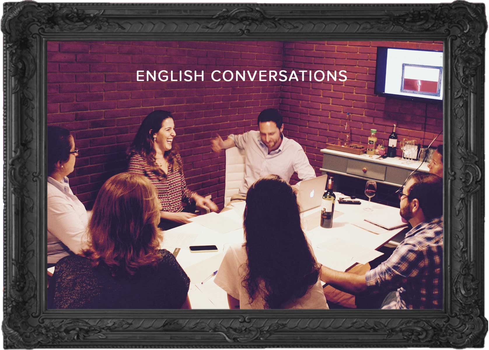 Group English Conversation Class
