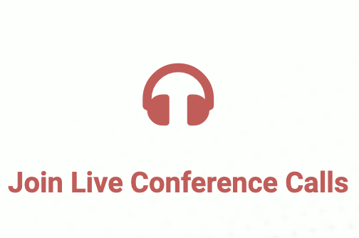 Live Conference Calls