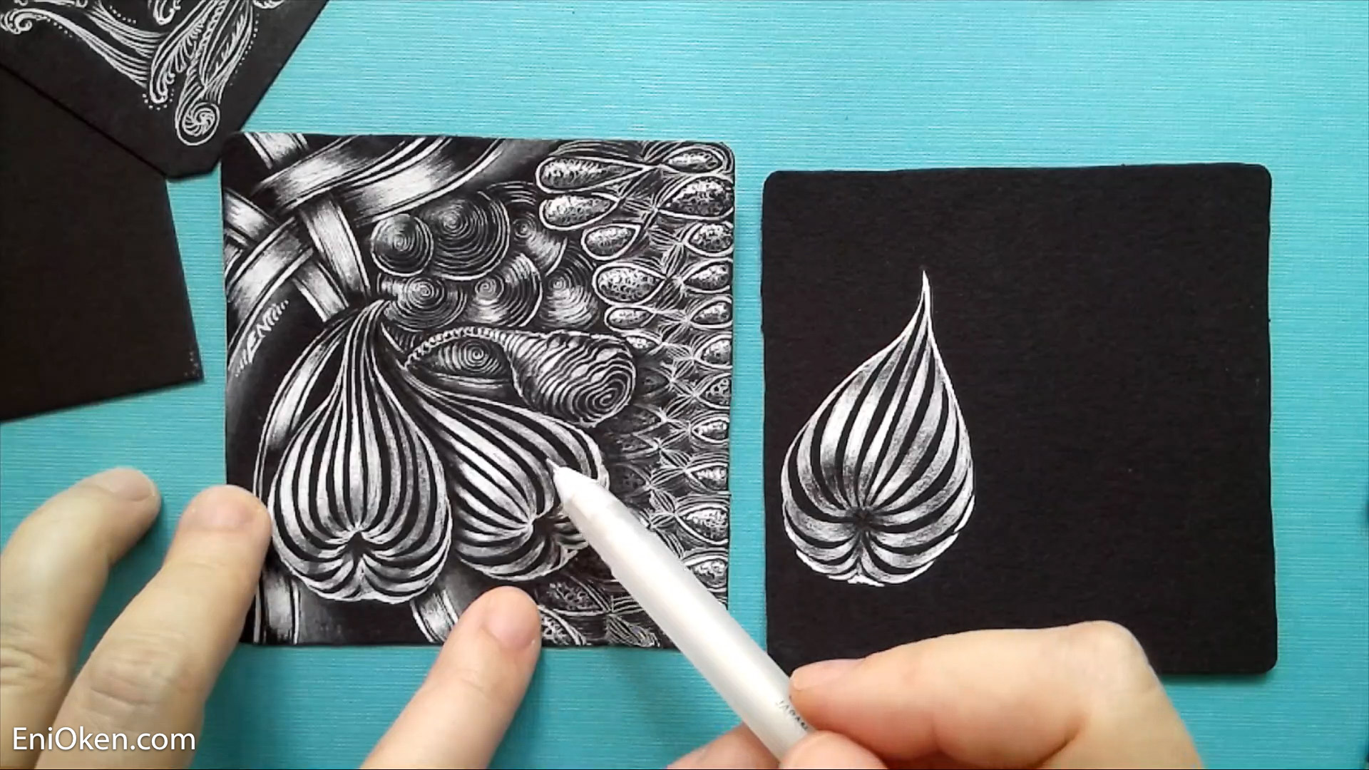 Shading with Black Pencils - no smudge! — Eni Oken