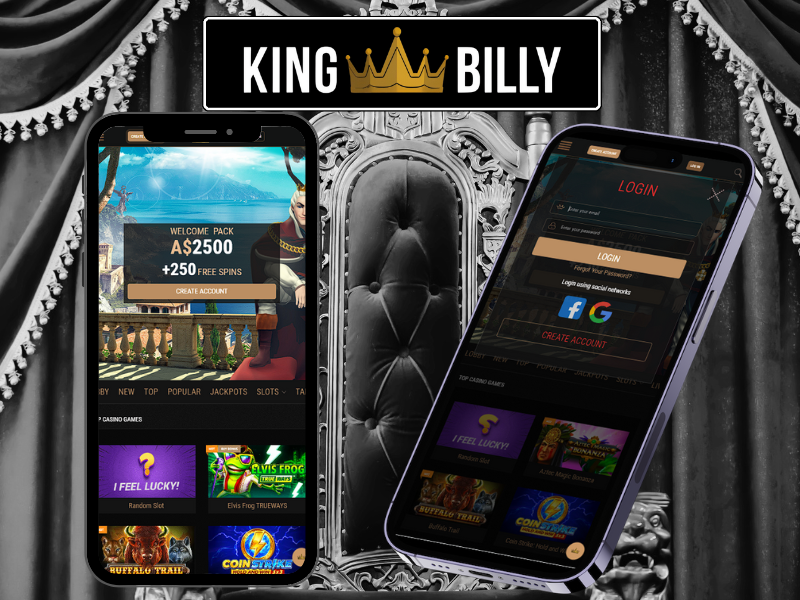King Billy Casino mobiles
