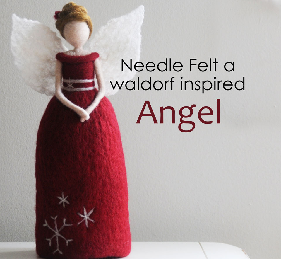 Learn to Felt A Doll Kit, Waldorf Inspired