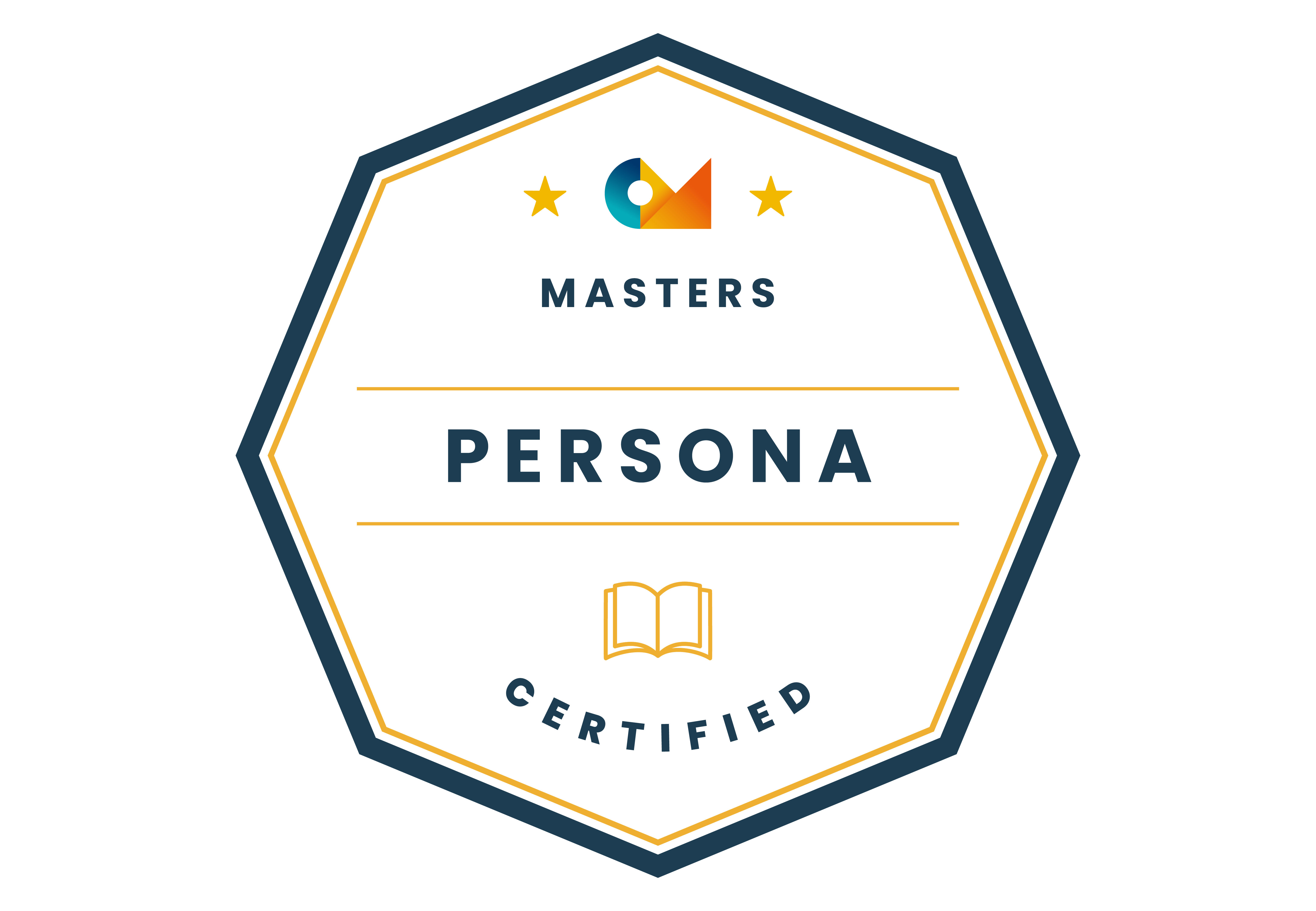 Persona Certified | Masters badge