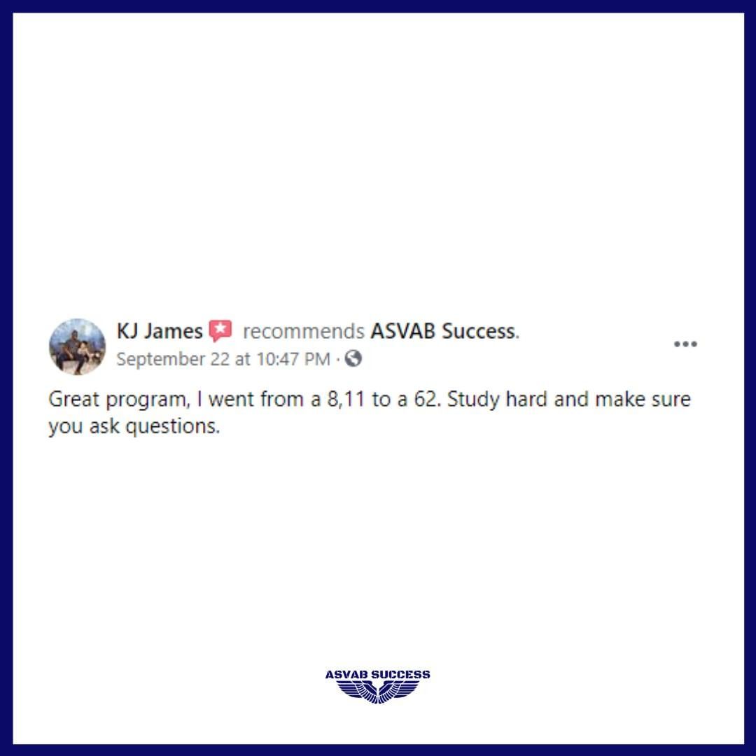 score higher on the asvab AFQT military exam for army navy marines airforce and coast guard good score on the asvab asvab practice test navy asvab book asvab study