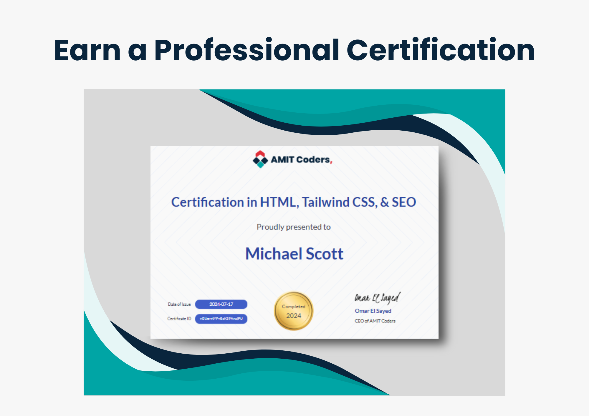 HTML, Tailwind CSS, & SEO- Certification Course | AMIT Coders