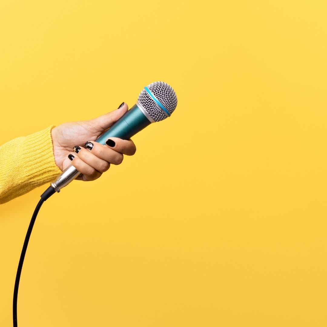 emcee microphone public speaking