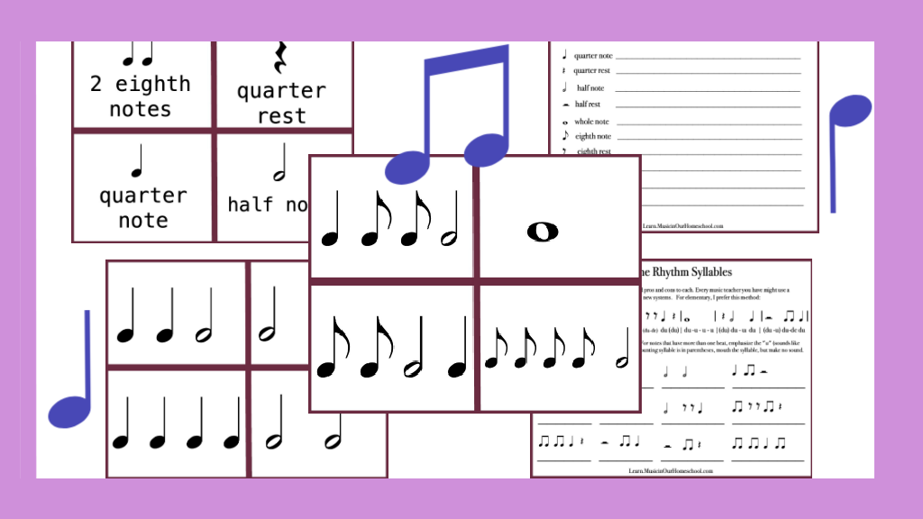 Beginning Rhythm Counting and Flashcards