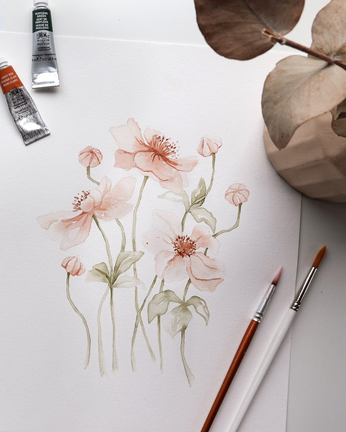 floral coloring pages for watercolors