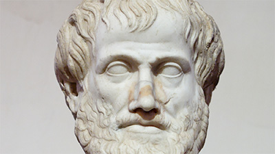 A head of Aristotle