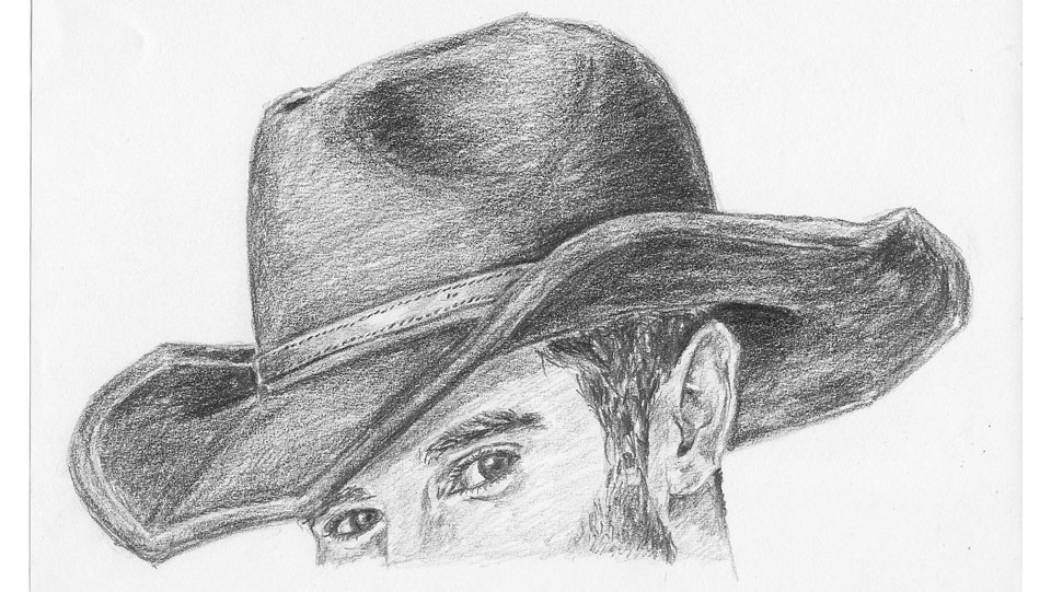 How To Easily Draw A Cowboy Hat