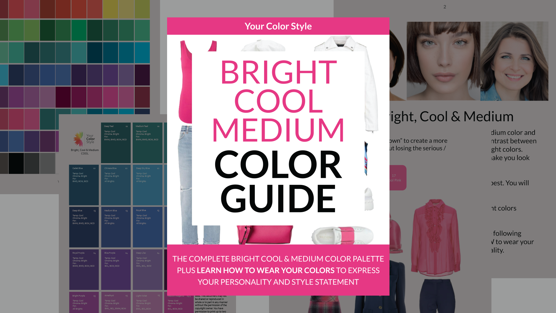Bright Cool Medium Color Guide